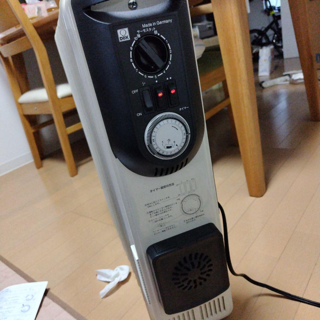 値下　DBK オイルヒーター セラミックファン付