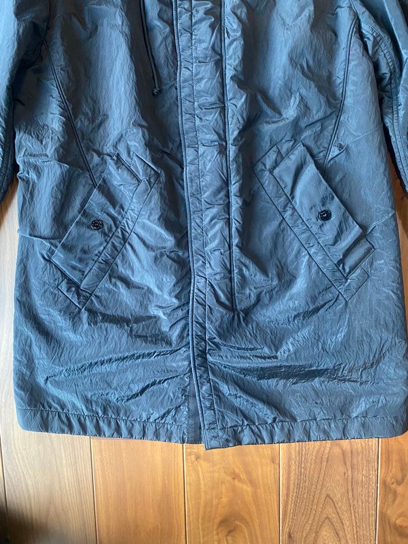 Stone  ブラック ナイロンジャケット