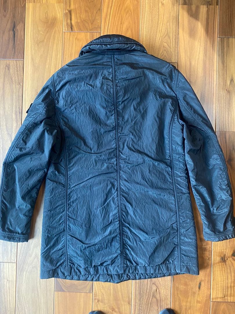 Stone  ブラック ナイロンジャケット