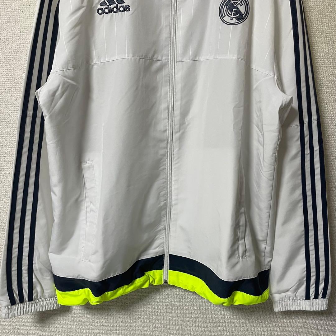 adidas Real Madrid ナイロンジャケット ジャージ XO