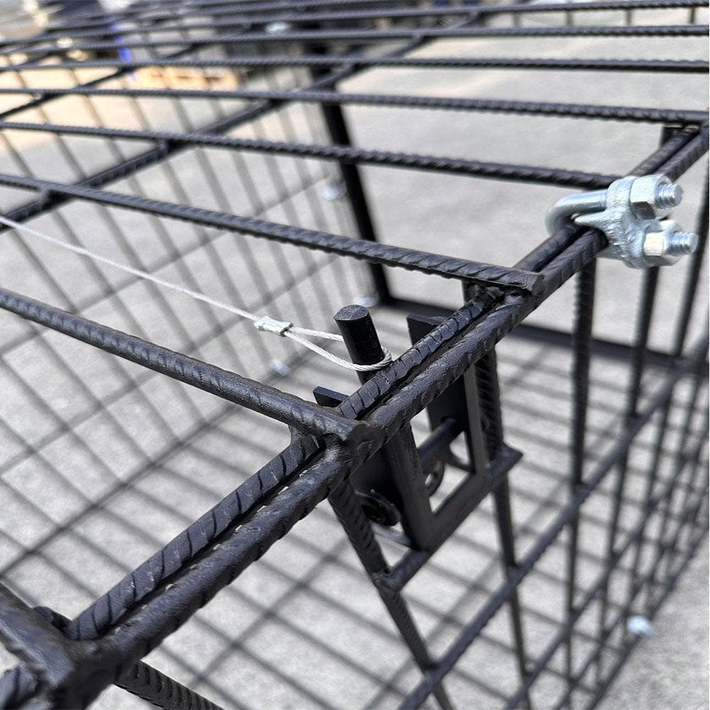 イノシシ・シカ用の箱罠ビッグ 片扉 200x100x100cm（福山営業所止め）