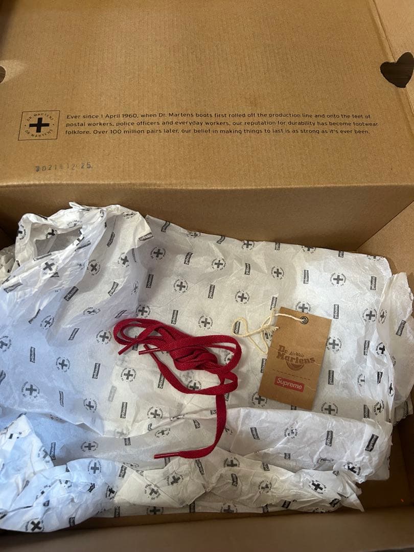 Supreme ×Dr.Martens Spiderweb 3-Eye Shoe