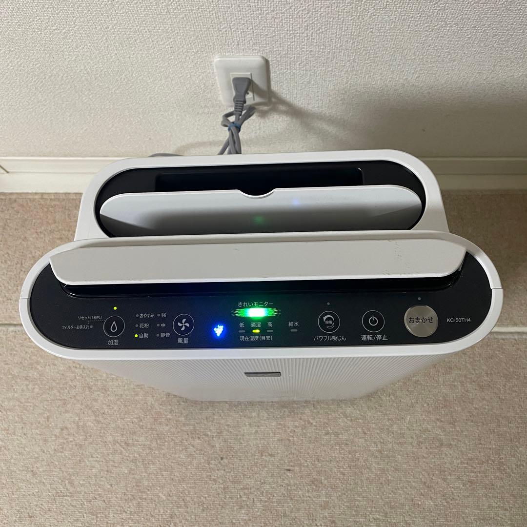 美品　 SHARP シャープ 加湿空気清浄機 KC-50TH4W 2022年製