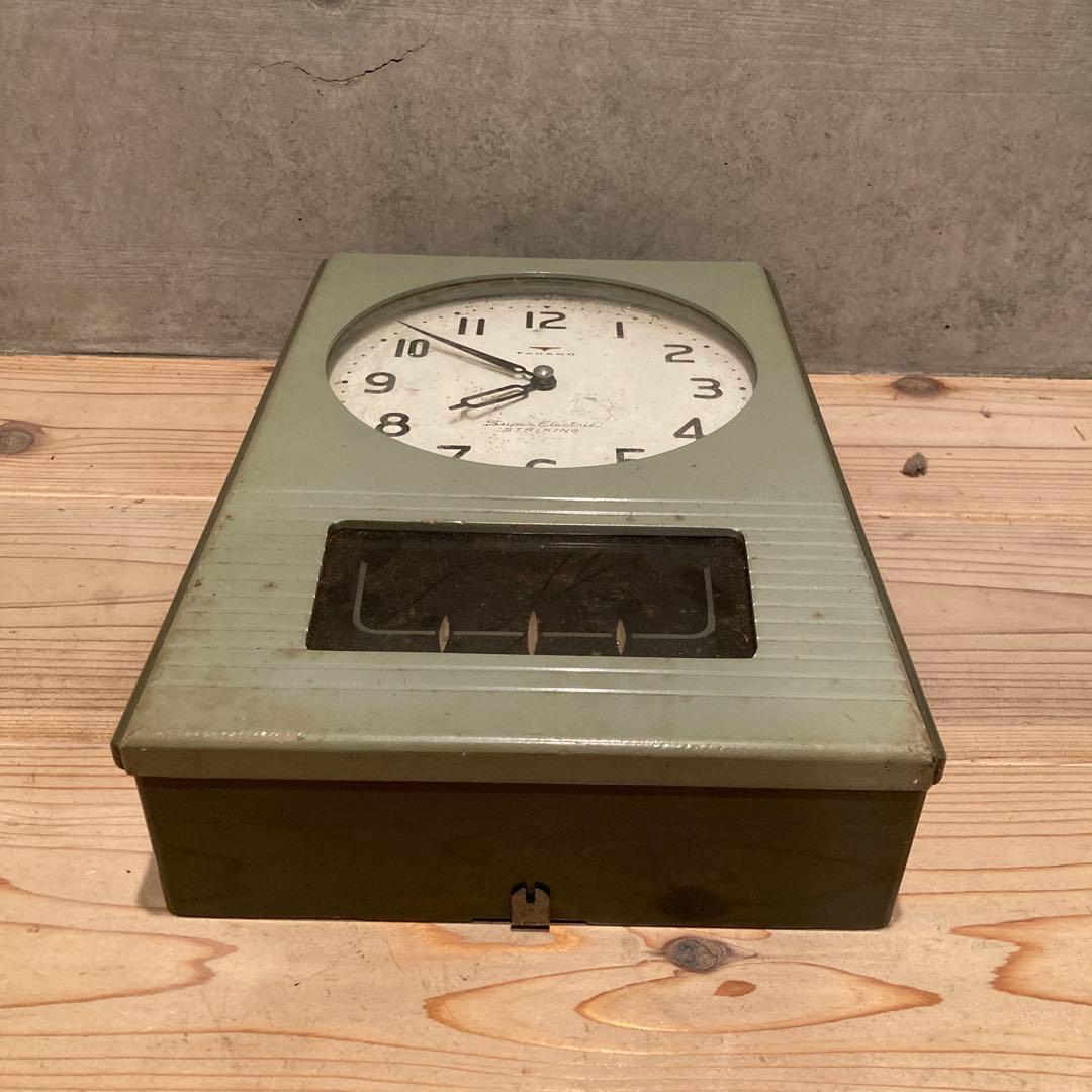 和製アンティーク　タカノ　電池式 掛時計　ボンボン時計　昭和レトロ　ジャンク