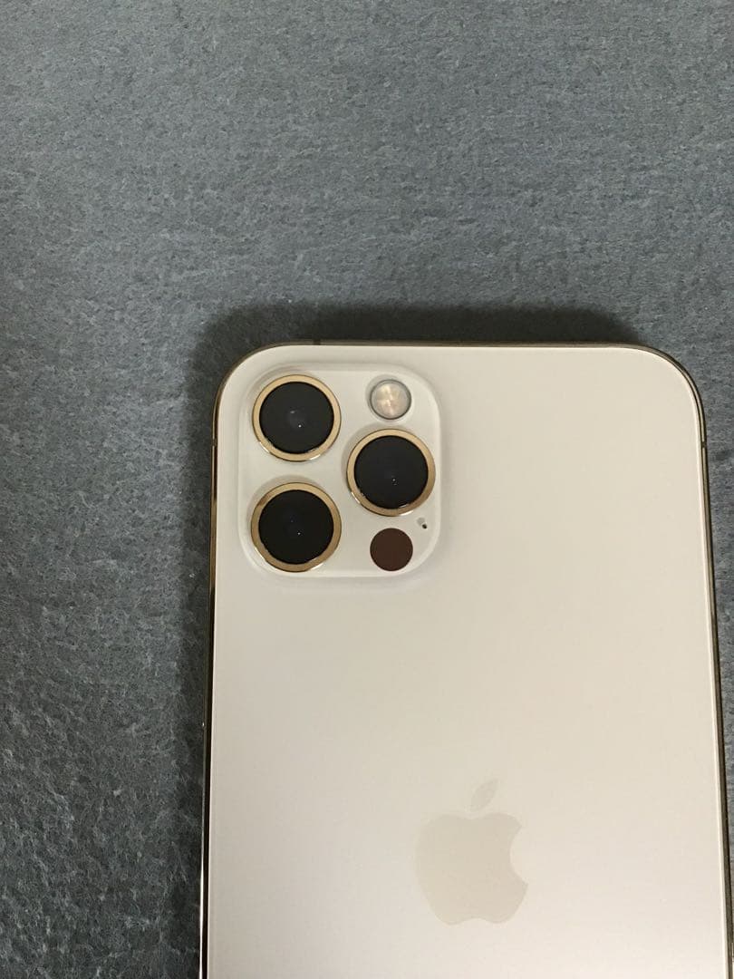 美品 国内版 SIMフリー iPhone12 Pro 128GB ゴールド色