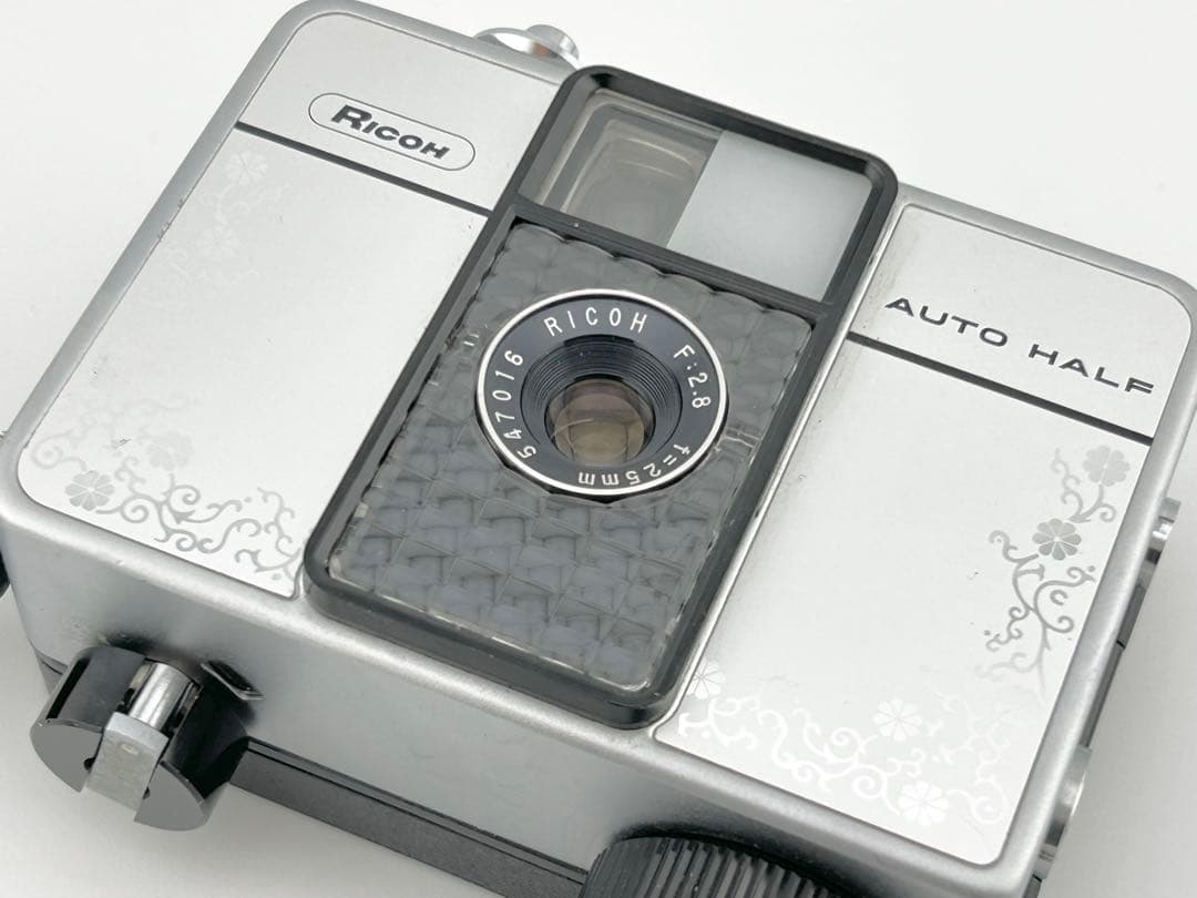【完動品】美品　RICOH AUTO HALF E フィルムカメラ 動作確認済