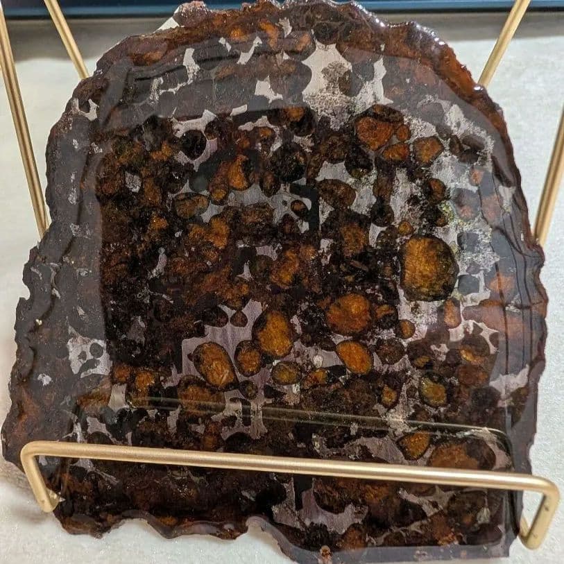 ケ*ト様 希少 宇宙パワー パラサイト隕石 セリコ隕石　石鉄隕石 高品質隕石 週