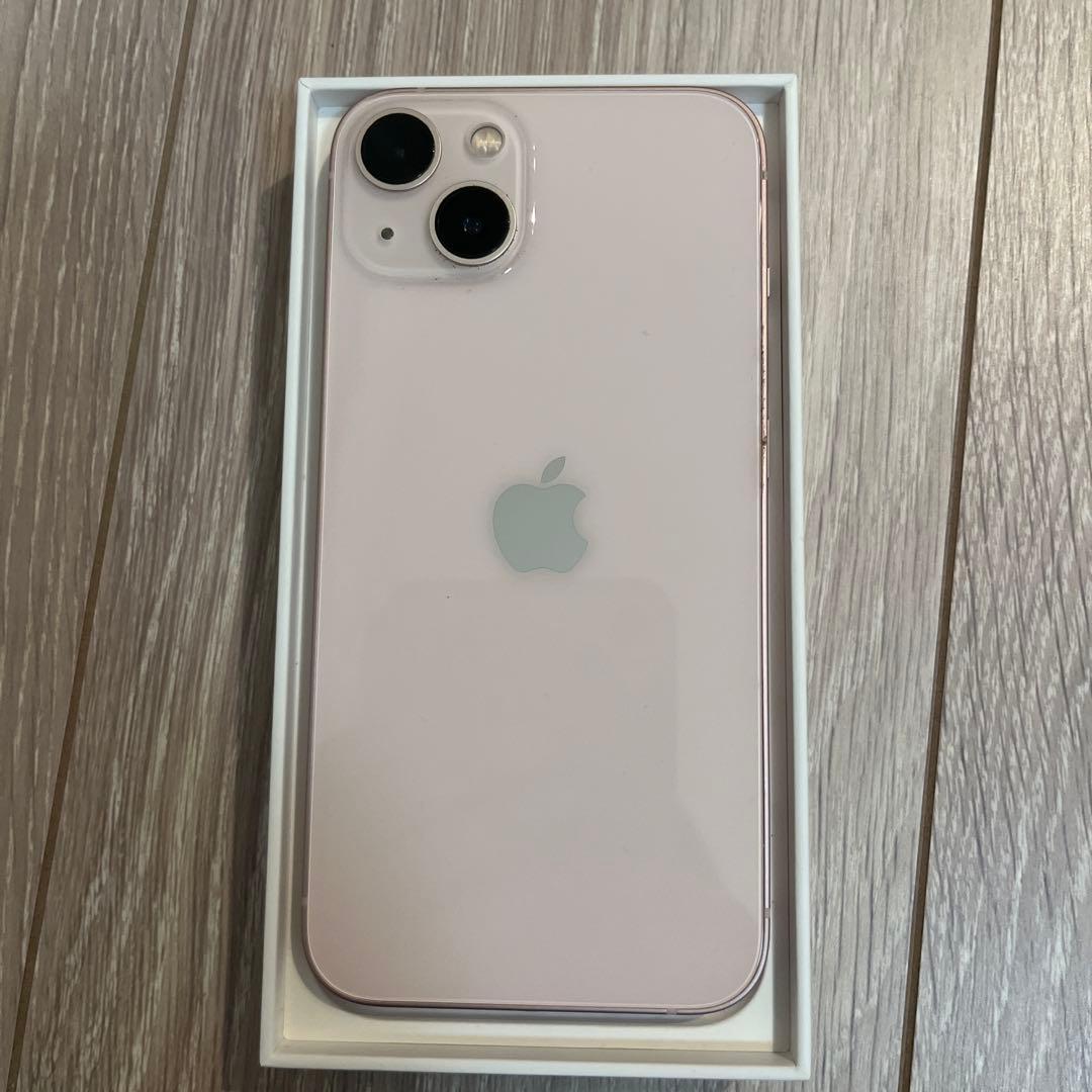 【美品】iPhone13 128GB Pinkバッテリー最大容量84%