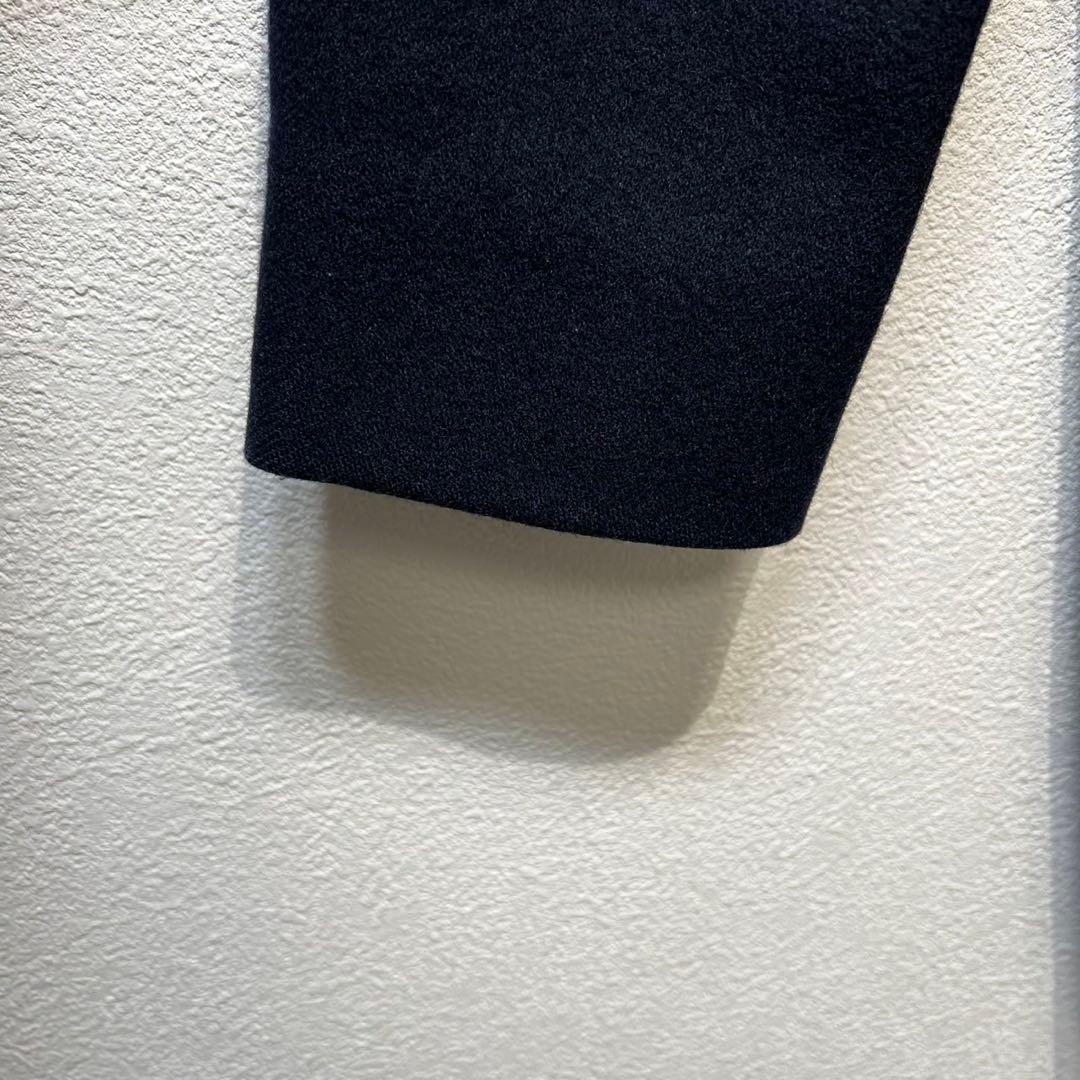 希少 MIU MIU 上質 ウール Aライン フーデッドステンカラーコート 40