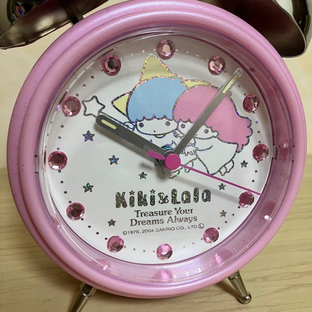 【激レア・お宝】サンリオ リトルツインスターズ ツインベルクロック 目覚まし時計