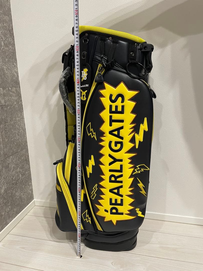 【新品未使用】パーリーゲイツ　スタンドキャディバッグ　ピカチュウ