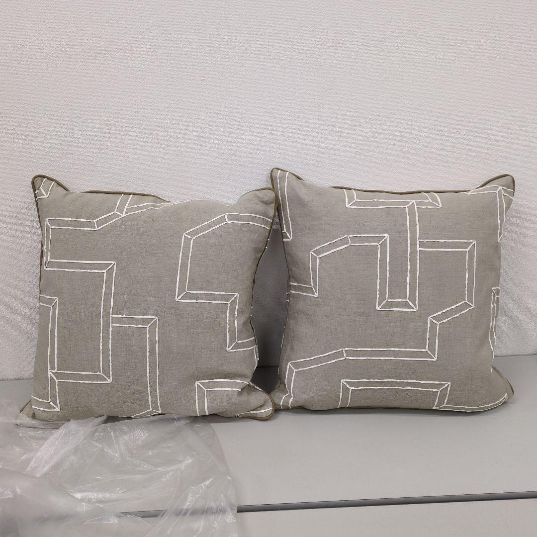 Ｍ08/0111a03 クッション　カッシーナ　イクスシー　2個