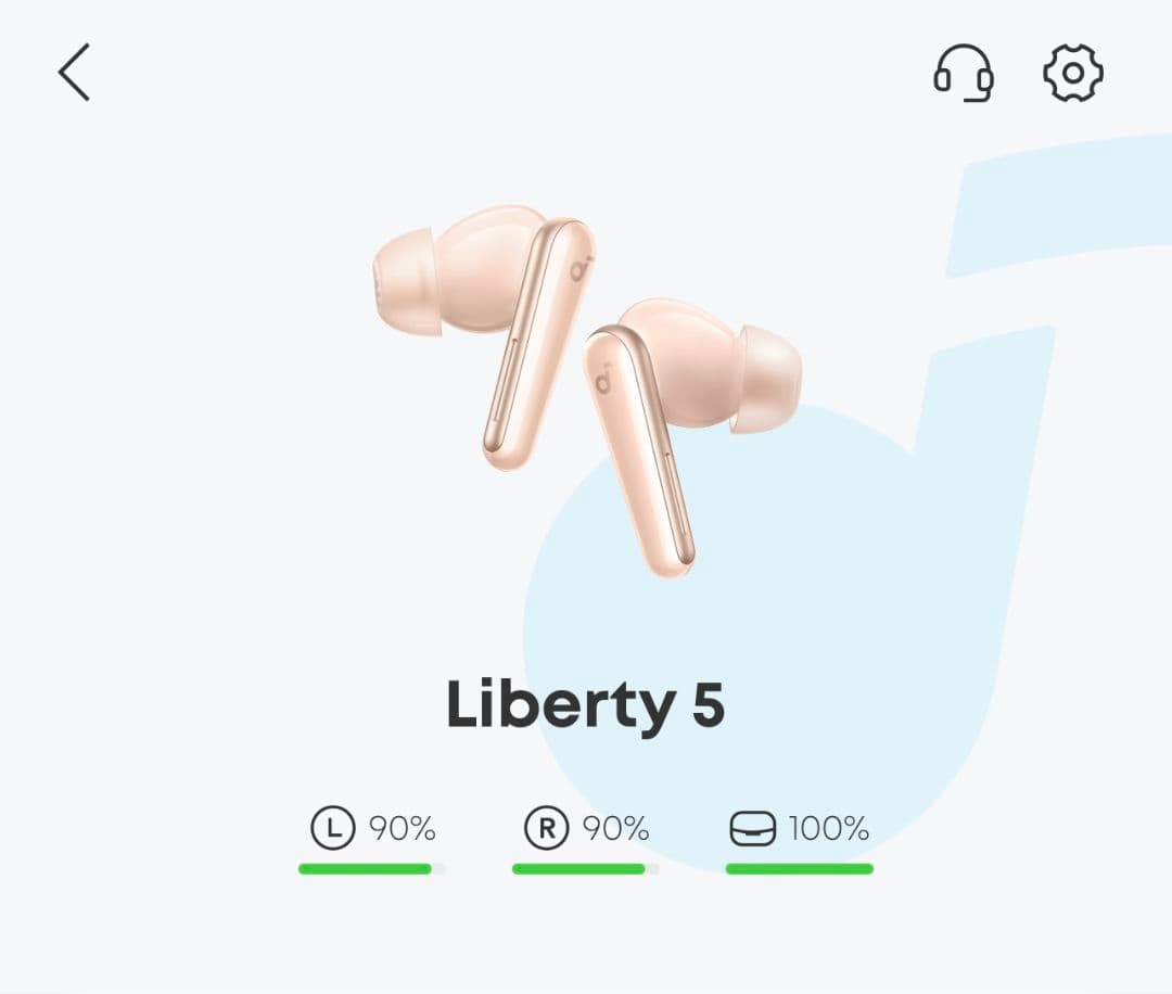 Anker Liberty 5 ワイヤレスイヤホン ピンク