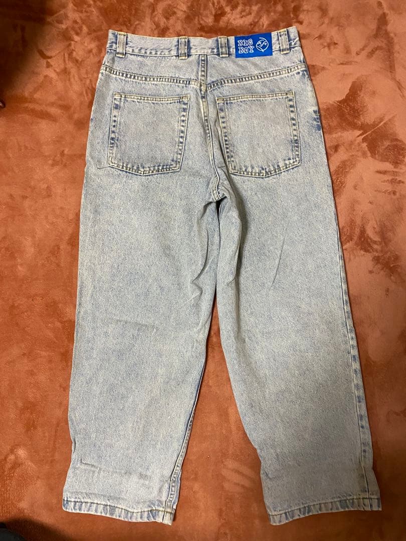 正規品　POLAR SKATE BIG BOY JEANS LIGHT BLUE