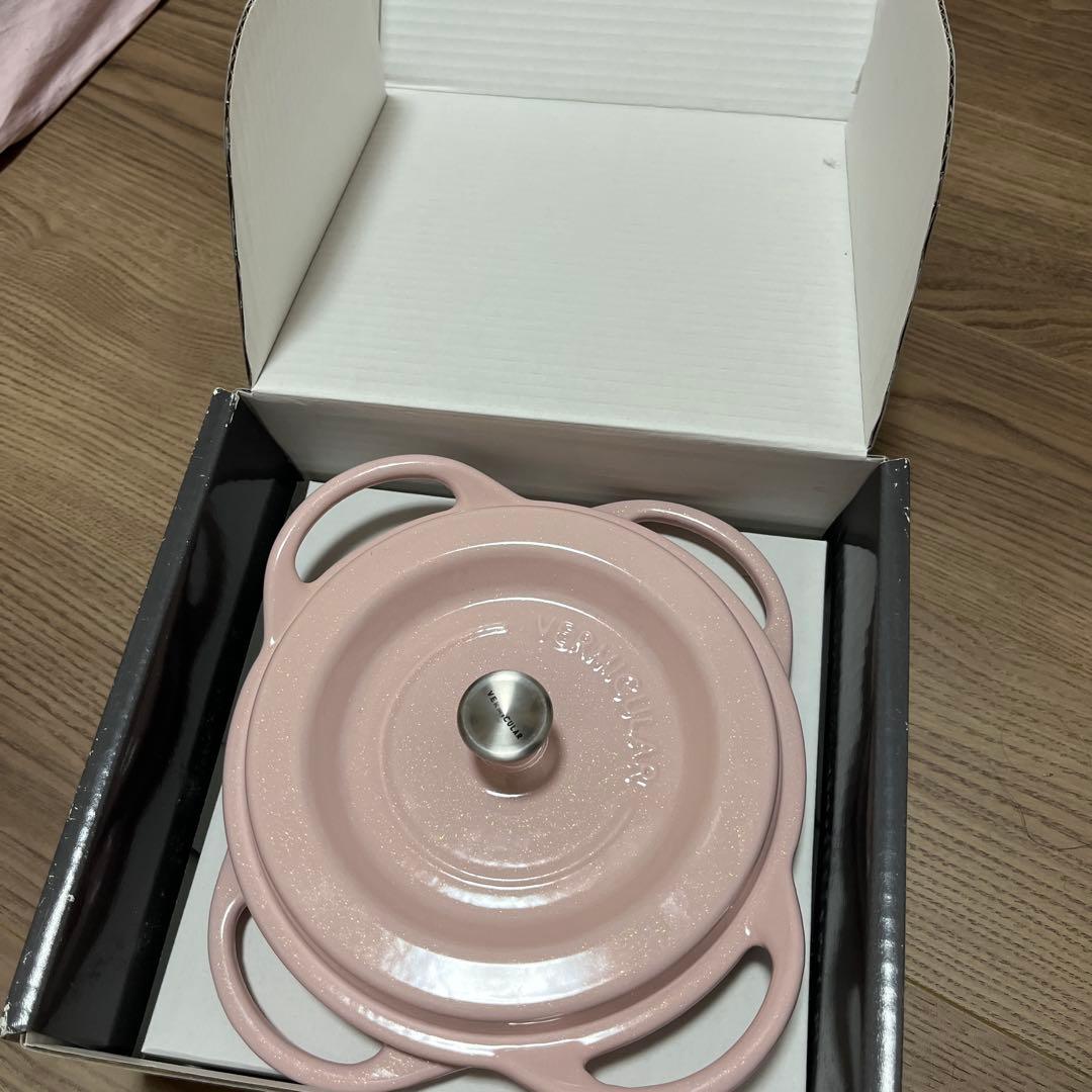 本日価格VERMICULAR 両手鍋 18cm ピンク