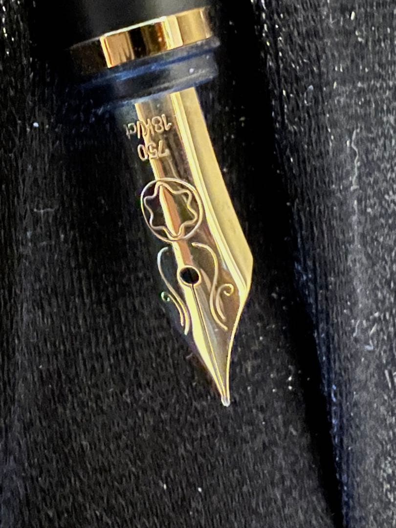 MONTBLANC 万年筆 ノブレス ゴールドプレート F (旧型)