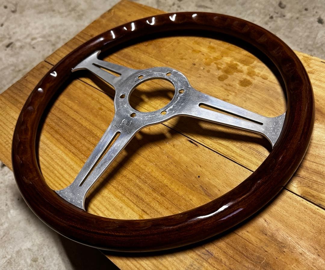 IFRA ウッドステアリング ハンドル　イタリア製　旧車