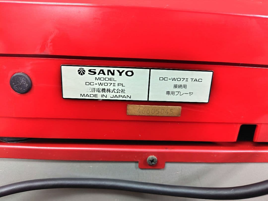 CASIO DC-W07Ⅱ コンポステレオ ジャンク 現状品