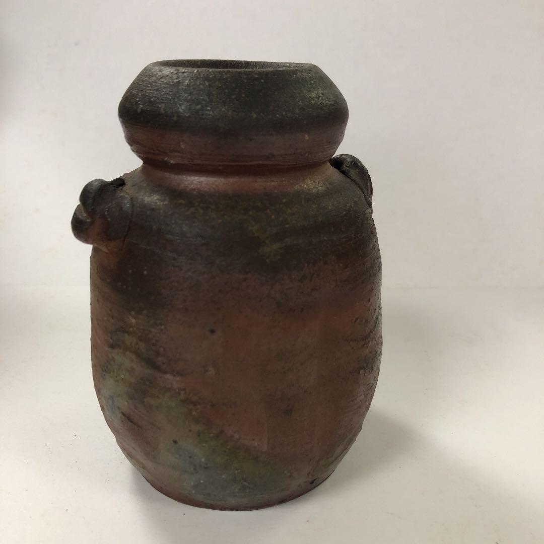 【備前焼　窯上がり（清麻呂窯）　花活け】