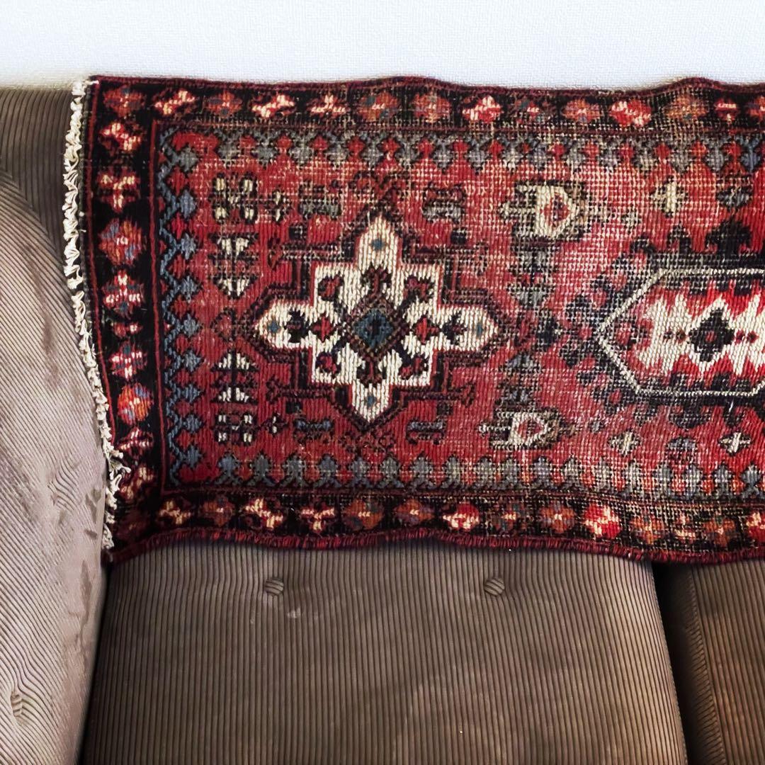 【月末セール】125×59 アフガニスタン バルーチ ヴィンテージラグ