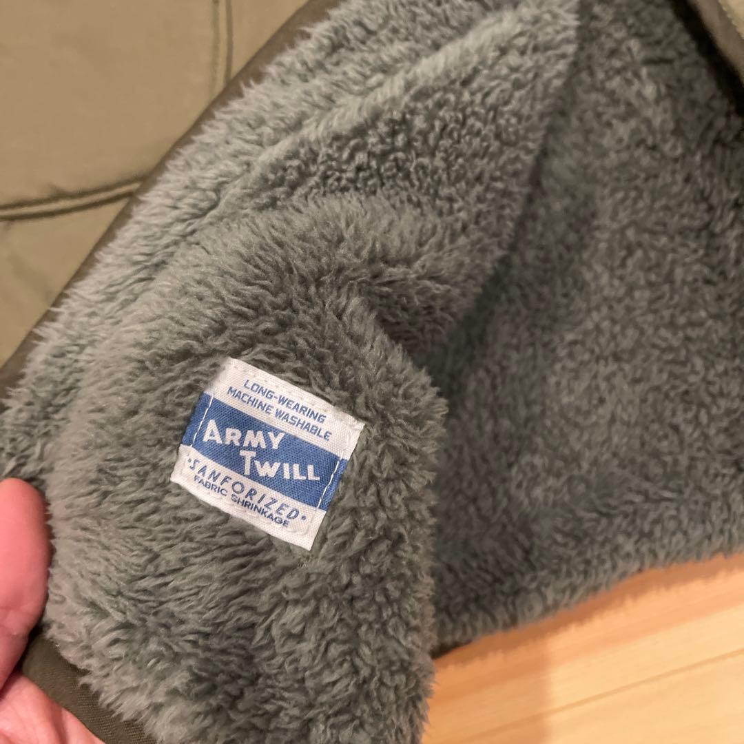 アーミーツイル　リバーシブルボアコート