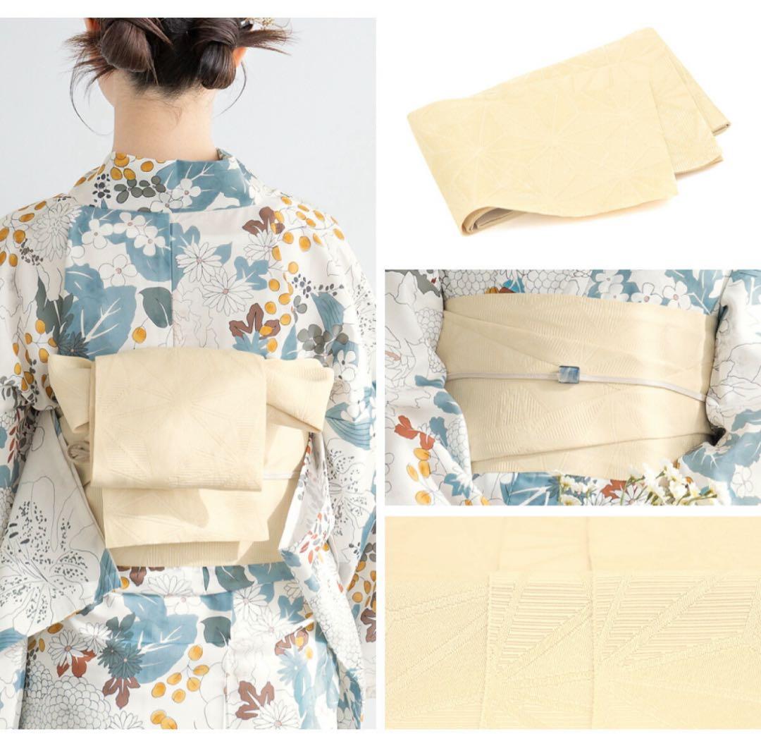 ね*)様 浴衣 帯 下駄 セット SOUBIEN 創美苑 花柄