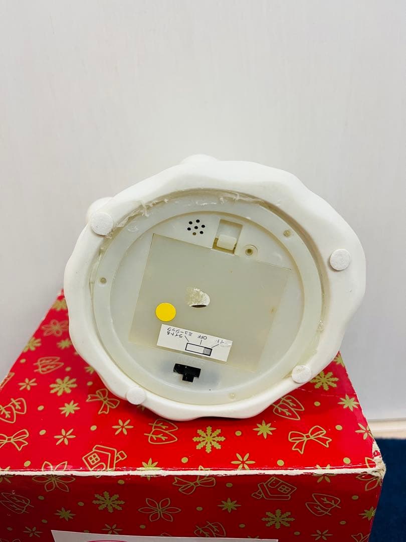 【新品未使用】ハローキティ　ファイバー　天使ドール　ライト　陶器　レトロ