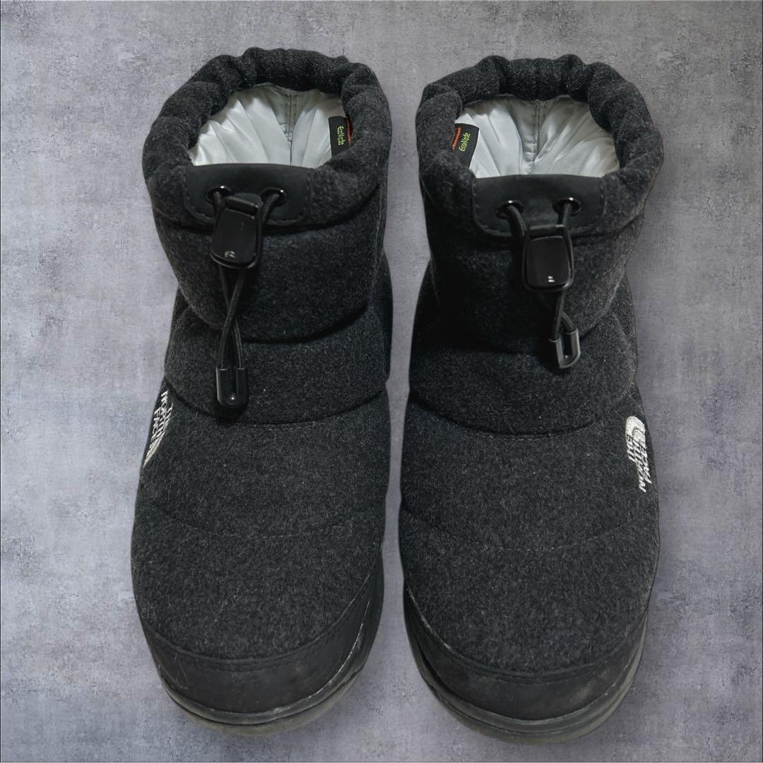 美品✨ノースフェイス（25）ヌプシ スノーブーツ 撥水加工　ウール フリース
