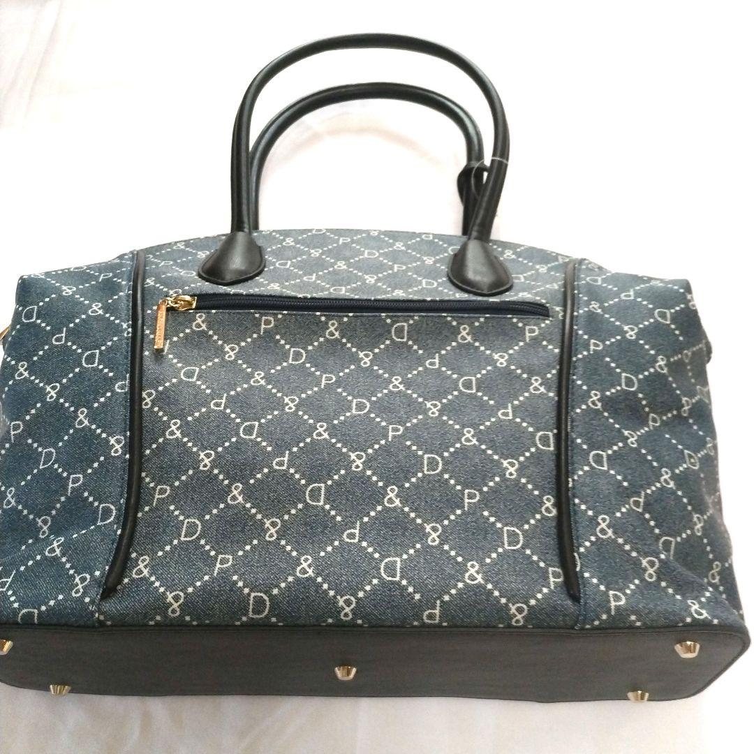 新品ピンキー＆ダイアンデニム柄 ロゴ入りトートバッグ バッグ タグ付き