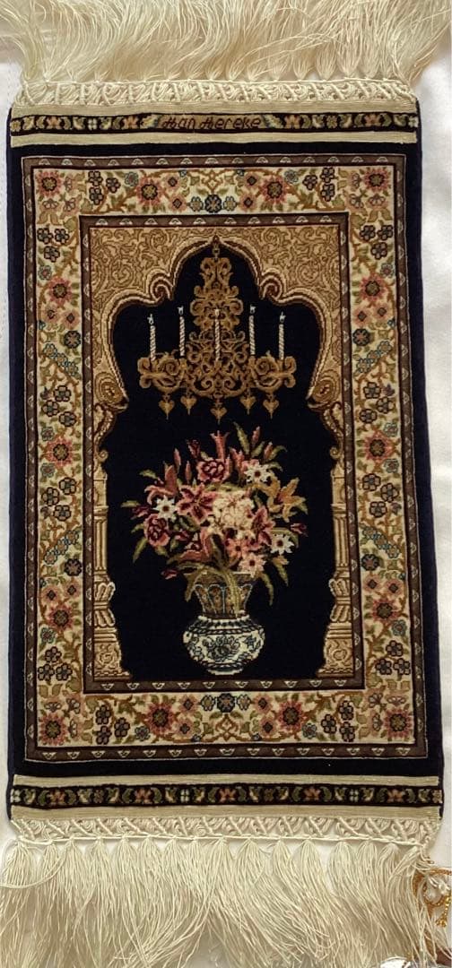 お値下げ　逸品　SCHFA スチファ　ヘレケ絨毯　20×20 400万ノット