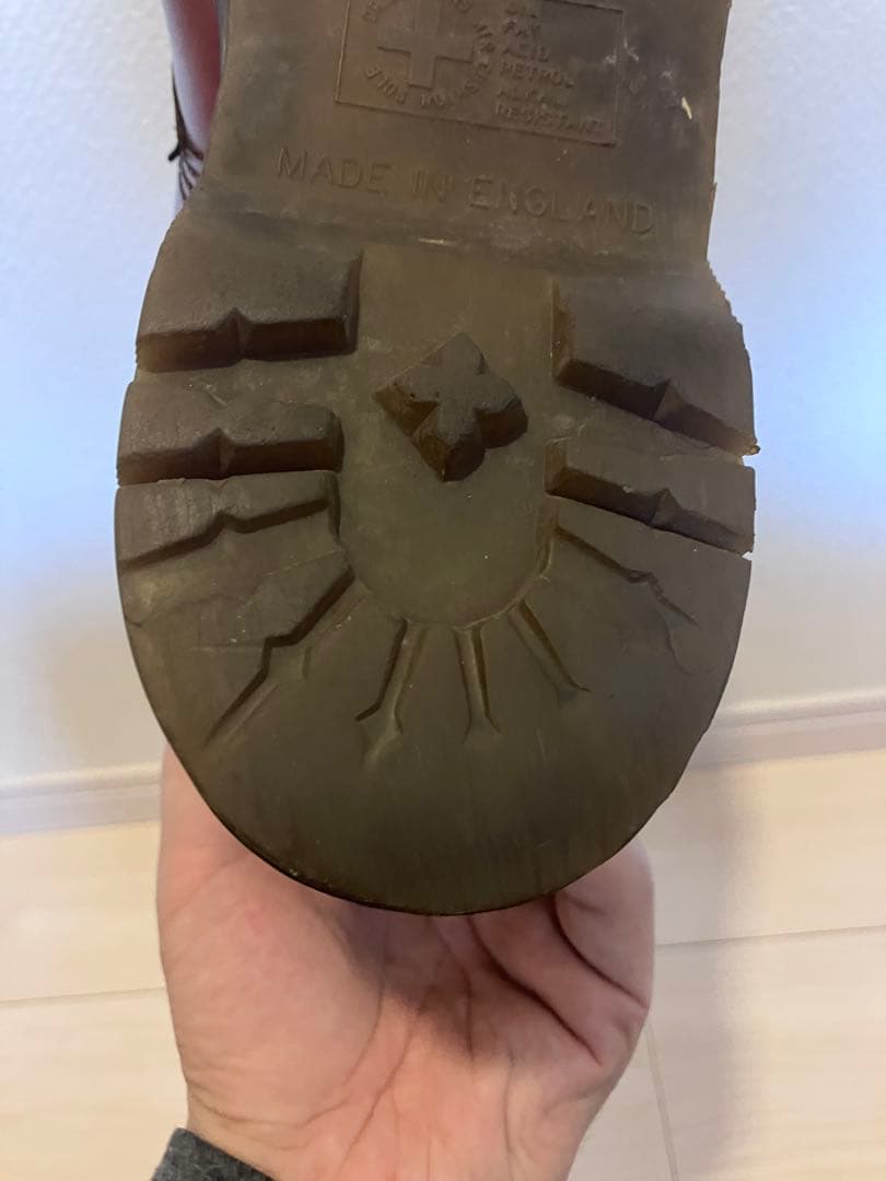 み*み様 ドクターマーチン10ホール スチールトゥ MADEINENGLAND