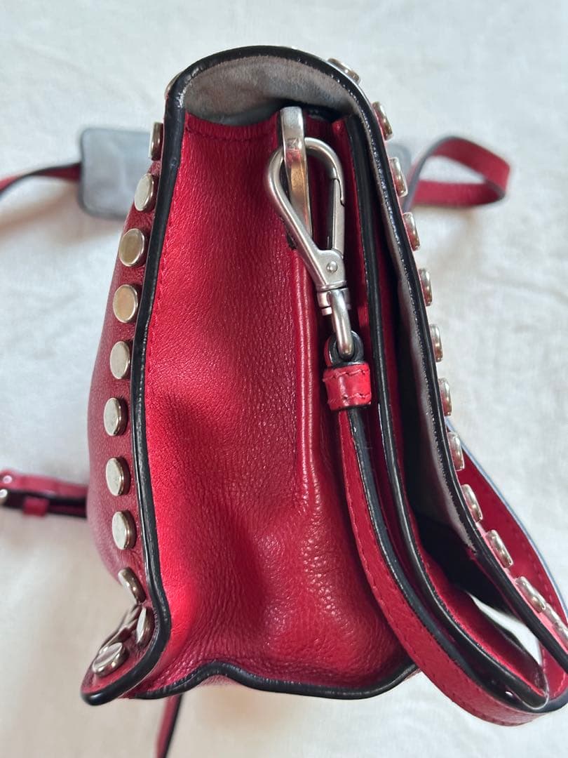 PRADA エチケット 2WAYバッグ 斜めショルダーバッグ レザー