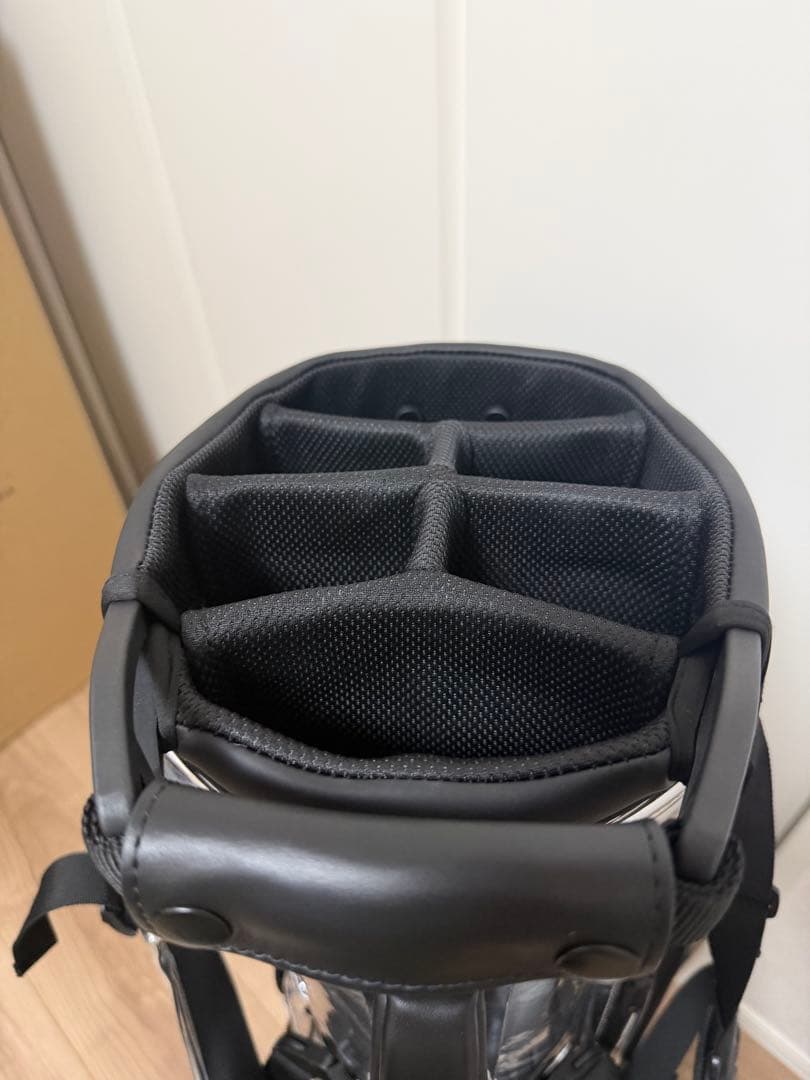 新品未使用品J.LINDEBERG シルバー キャディバッグ VESSELコラボ