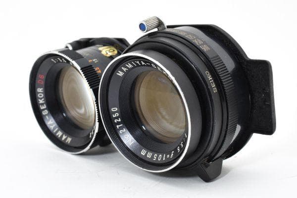 フィルムカメラ Mamiya Sekor DS 105mm F3.5 #430-2
