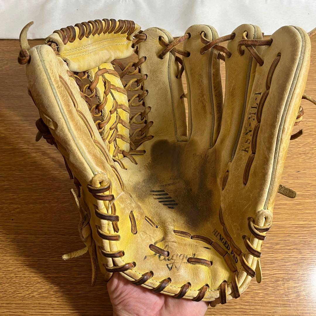 久保田スラッガー 一般軟式 グローブ グラブ 外野用 使用感強