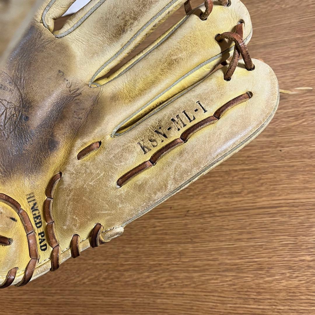 久保田スラッガー 一般軟式 グローブ グラブ 外野用 使用感強