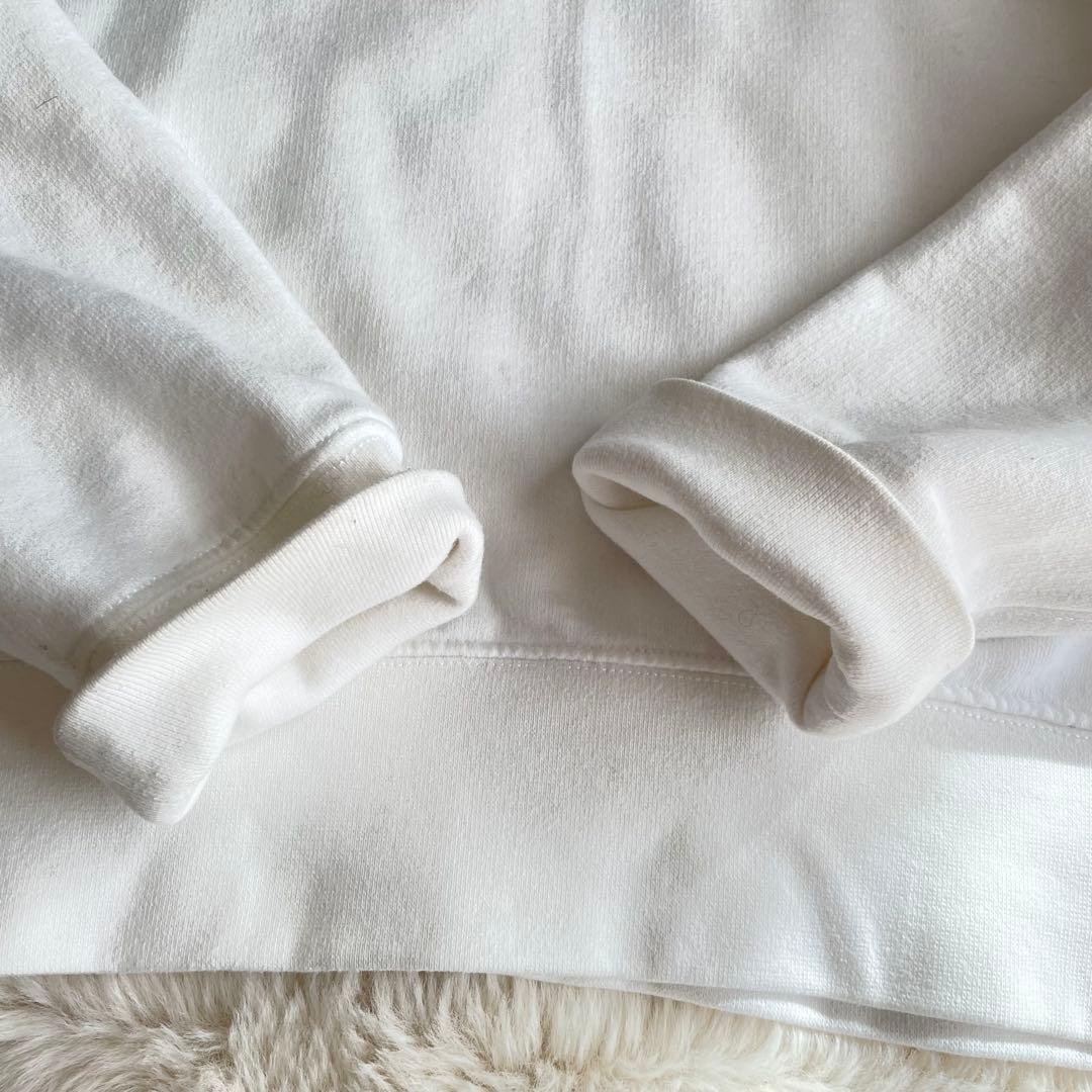 美品　ポロラルフローレン　現行　M ポニー　スウェット　トレーナー　裏起毛　白