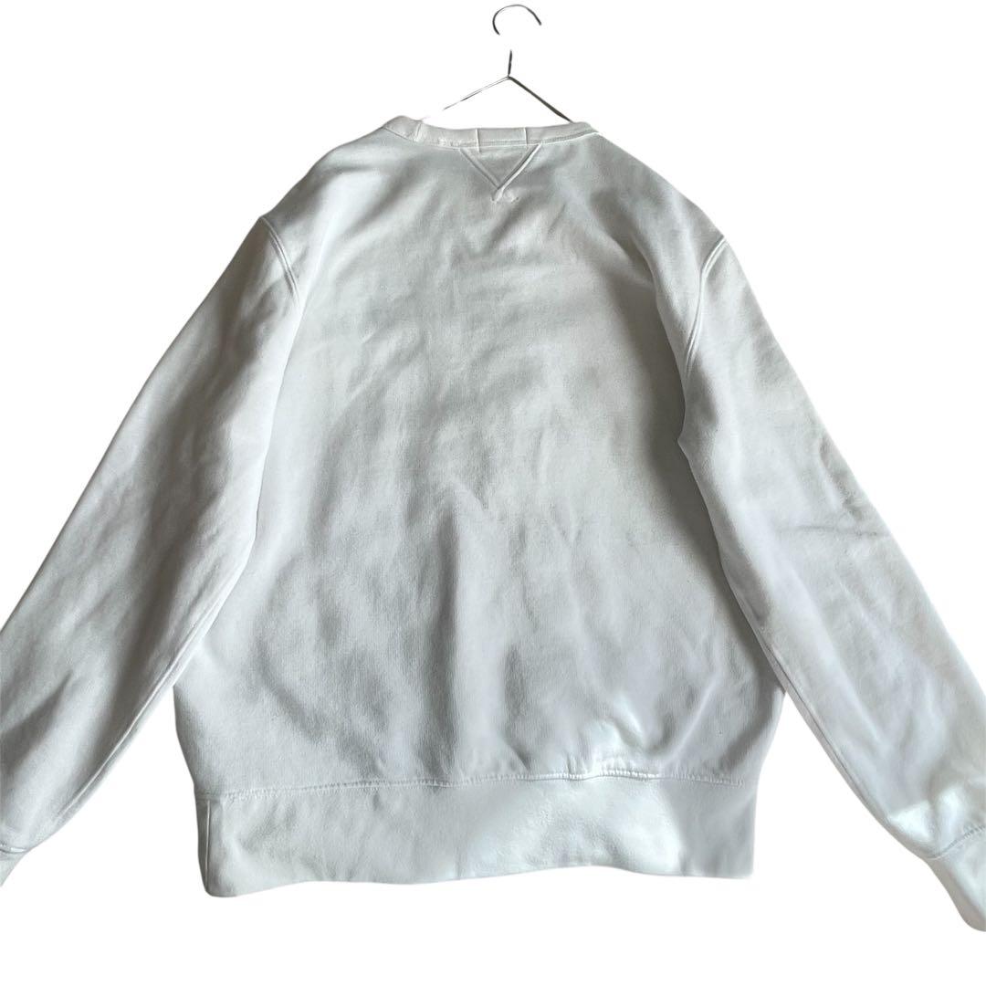 美品　ポロラルフローレン　現行　M ポニー　スウェット　トレーナー　裏起毛　白
