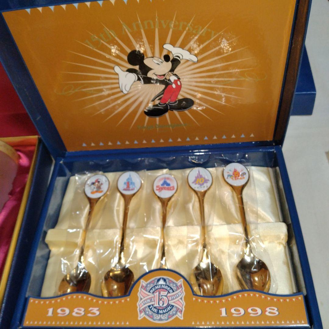 ディズニーランド 15周年　グラス　ティースプーン
