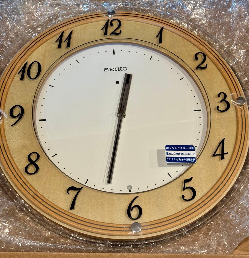 【新品】SEIKO セイコー　電波掛時計　KX321A