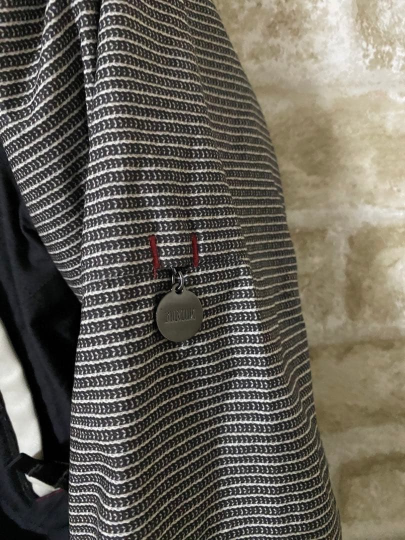 Burton レディースM ボードジャケット　総柄　キルティング　ヒッコリー