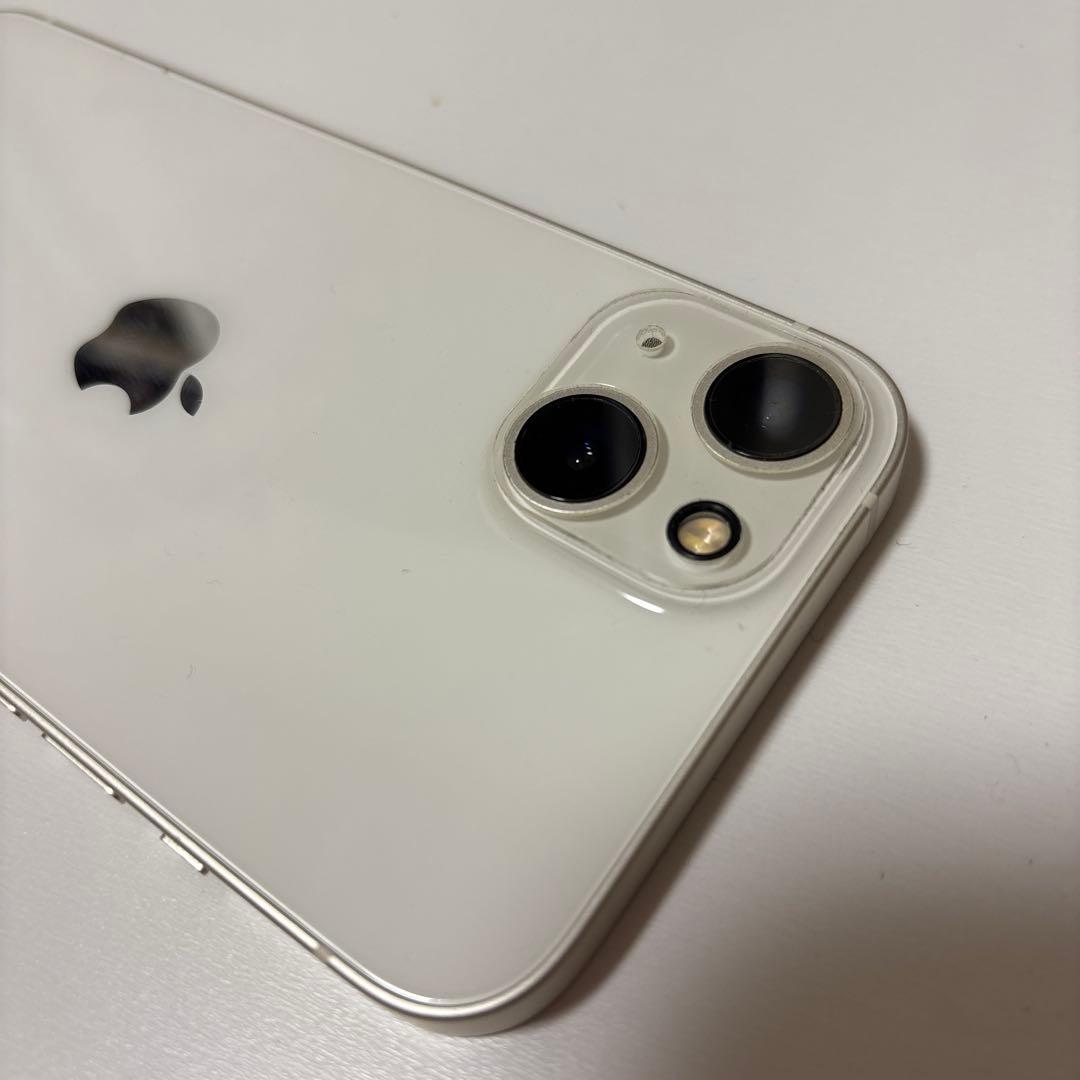 【Aランク美品】 iPhone13 ホワイト スターライト〈値下げ〉