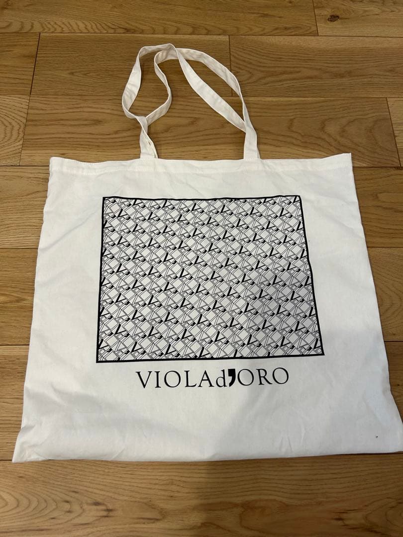 美品　ヴィオラドーロ　かごバッグ