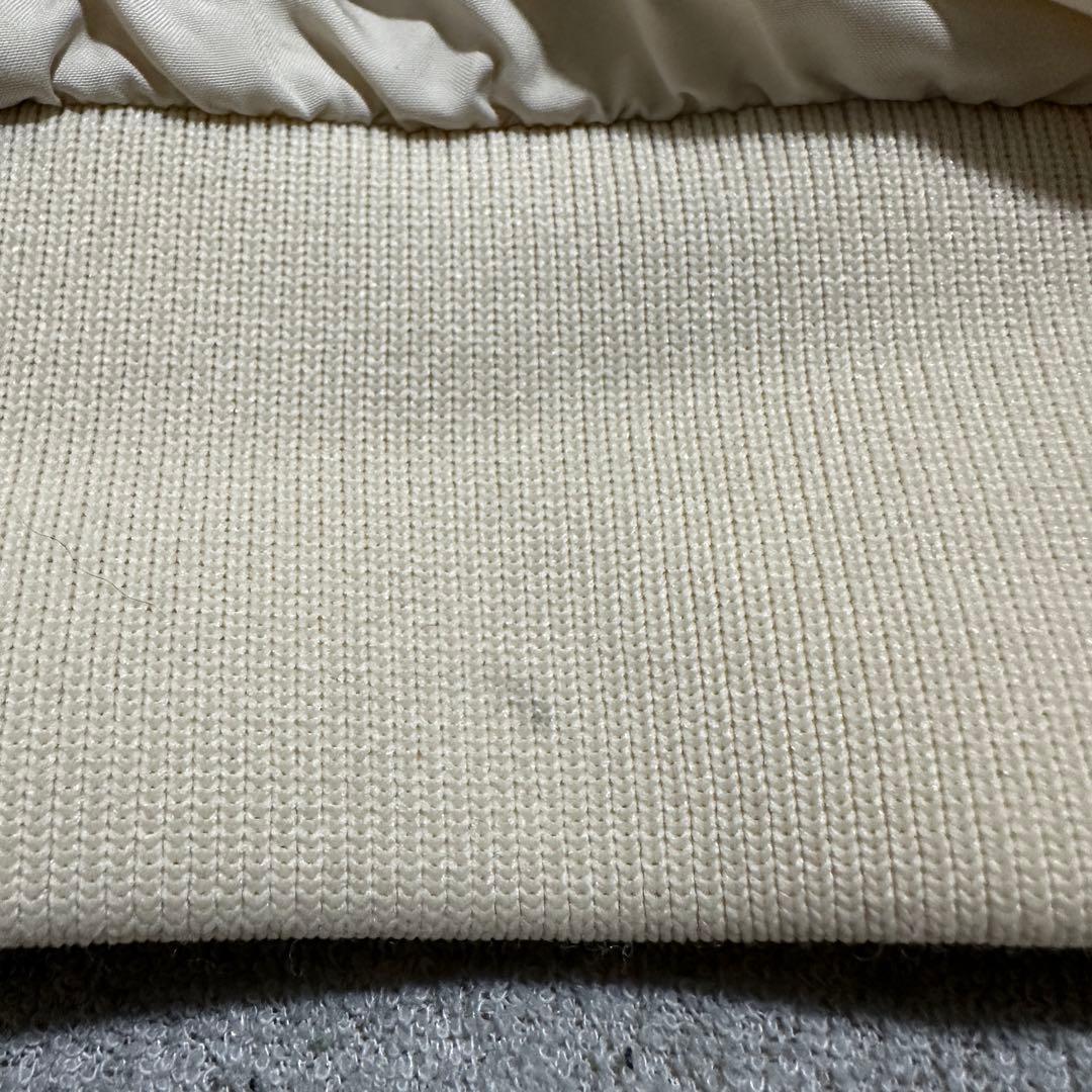 2(M)✨ パーリーゲイツ　スニード　ナイロンジャケット　ホワイト　ゴルフウェア