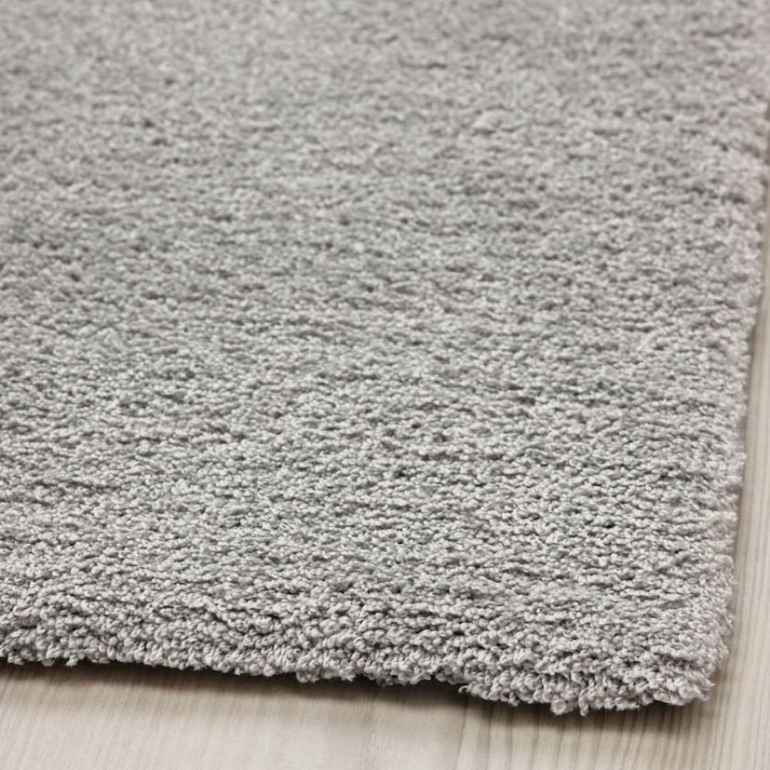 【専用】IKEA クナールドルップ ラグ カーペット ライトグレー