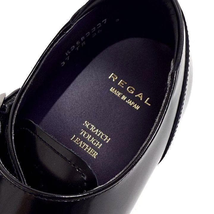 新品 リーガル 37TR ダブルモンク スクラッチタフレザー 26cm