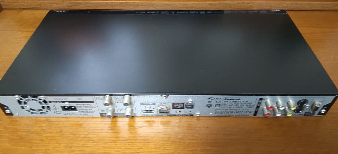 パナソニック ブルーレイレコーダー DMR-BZT600