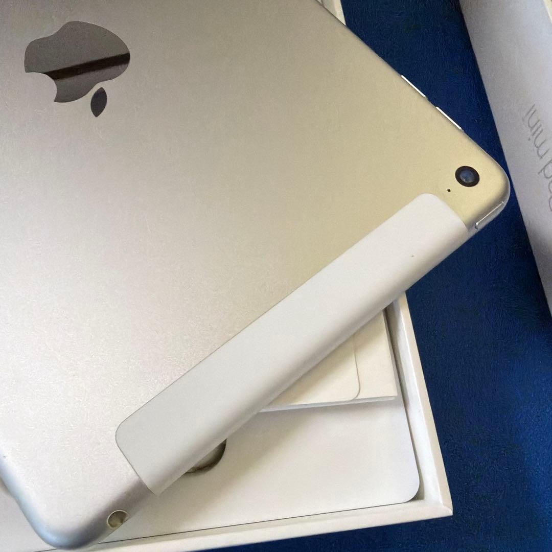 Apple iPad mini 4 シルバー 128GB Wi-Fi セルラー