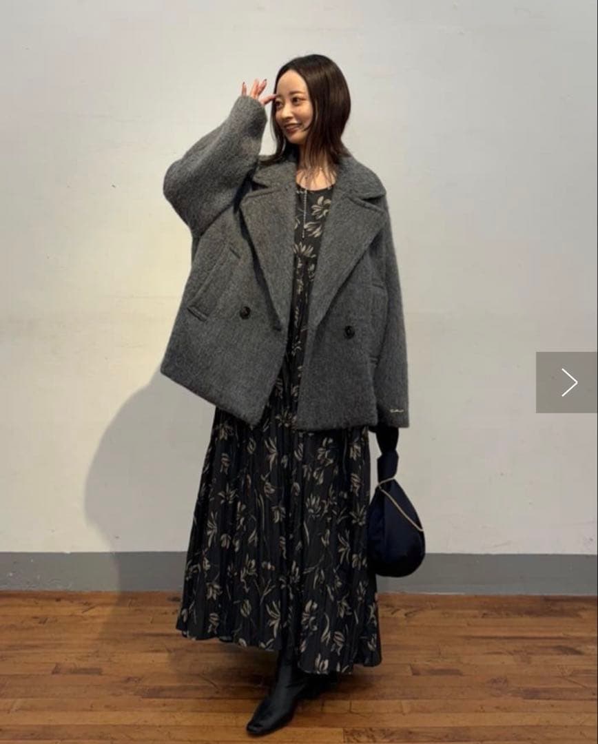 COLLAGE GALLARDAGALANTE シャギーコート