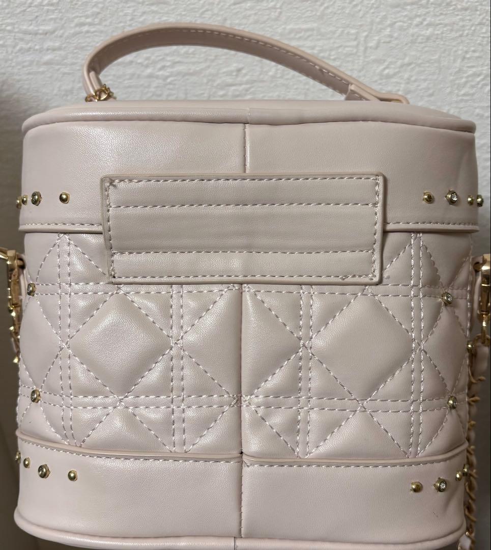 Rose Muse ロゼミューズ Vanity bag バニティバッグ ピンク